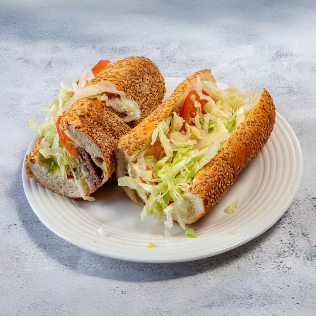 Cheeseburger Grinder.