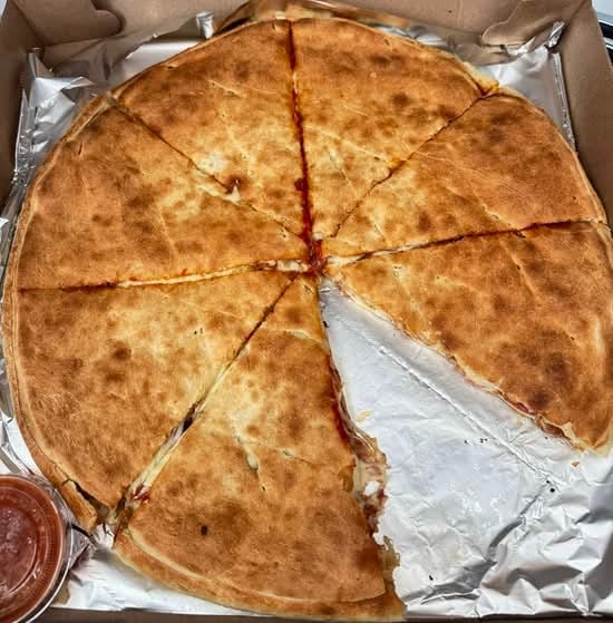 Stuffed Meat Lovers Slice.